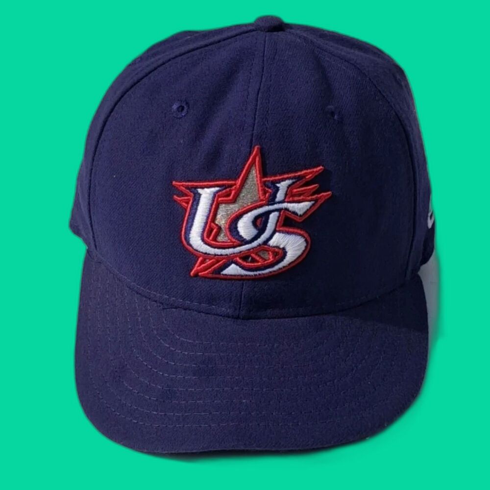 New Era World Baseball Classic US Team USA Cap Blue Size 7